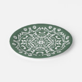 |Forest Mandala Pappteller (Schrägansicht)