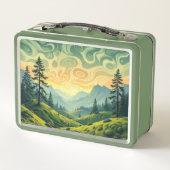 Forest Metall Brotdose (Rückseite)