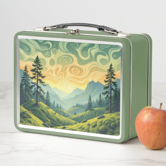 Forest Metall Brotdose (Beispiel)