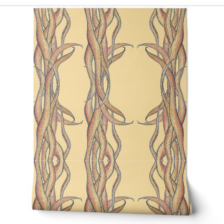 *'Forest Moon' (Beige) Tapete