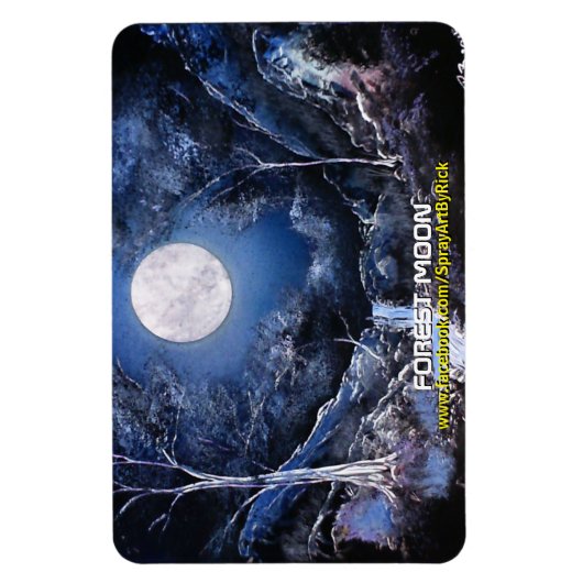 Forest Moon Magnet (Vertikal)