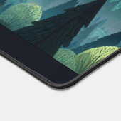 Forest Mountain Aesthetic Kawaii Nature Style Schreibtischunterlage (Ecke)