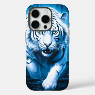 Forest Mystic Wild White Tiger iPhone 16 Pro Hülle