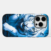 Forest Mystic Wild White Tiger Case-Mate iPhone Hülle (Rückseite (Horizontal))