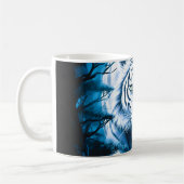 Forest Mystic Wild White Tiger Kaffeetasse (Links)