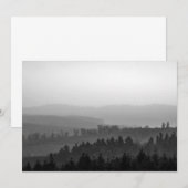 Forest Nature Foto Card (Vorne/Hinten)