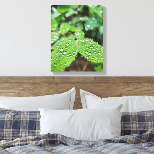 Forest Nature Leinwanddruck (Insitu (Schlafzimmer))