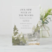 Forest New Neck of the Woods Change of Address Ann Ankündigung (Stehend Vorderseite)