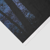 Forest Night Sky Decoupage Seidenpapier (Ausschnitt)