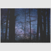Forest Night Sky Decoupage Seidenpapier (Vorderseite)