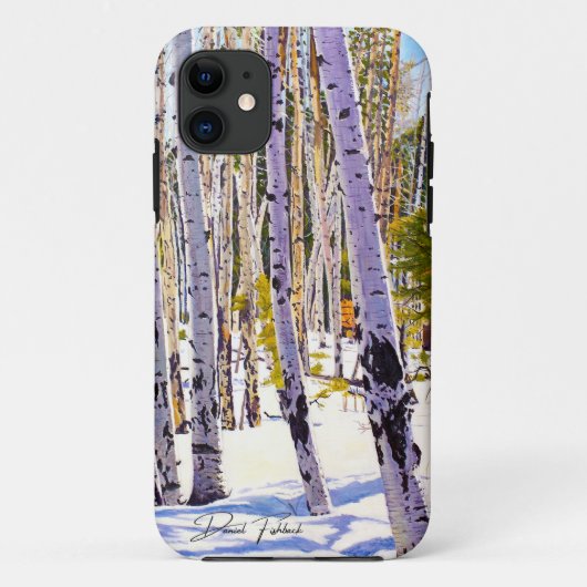 Forest of Aspen Trees Case-Mate iPhone Hülle (Rückseite)