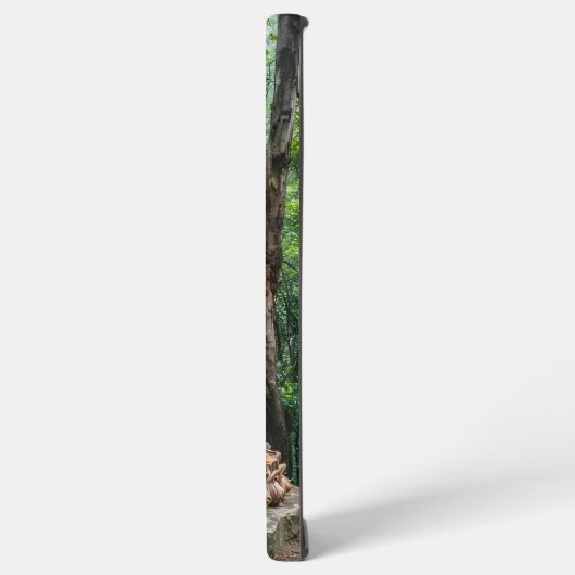 Forest of Calm: The Buddha's Sanctuary Samsung Galaxy Hülle (Linke Seite)