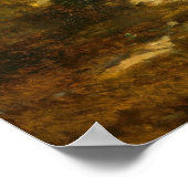 Forest of Coubron - Jean-Baptiste - Corot Fine Art Poster (Ecke)