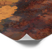 Forest Of Dean Travel Poster (Ecke)