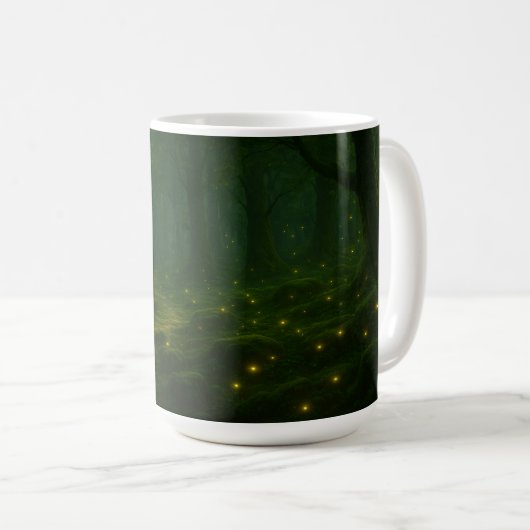 Forest of Fireflies Kaffeetasse (VorderseiteRechts)