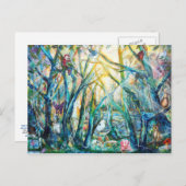 Forest of Life Postcard Postkarte (Vorne/Hinten)