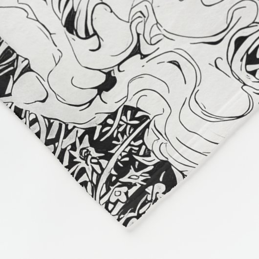 Forest of Shadows Fleecedecke (Ecke)