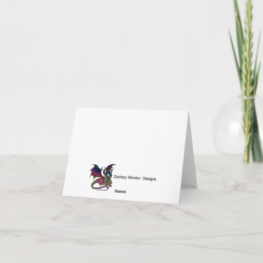 Forest of Spirt Pumpkins Dankeskarte (Rückseite)