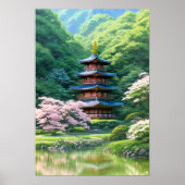 Forest Pagoda Haven Poster (Vorne)