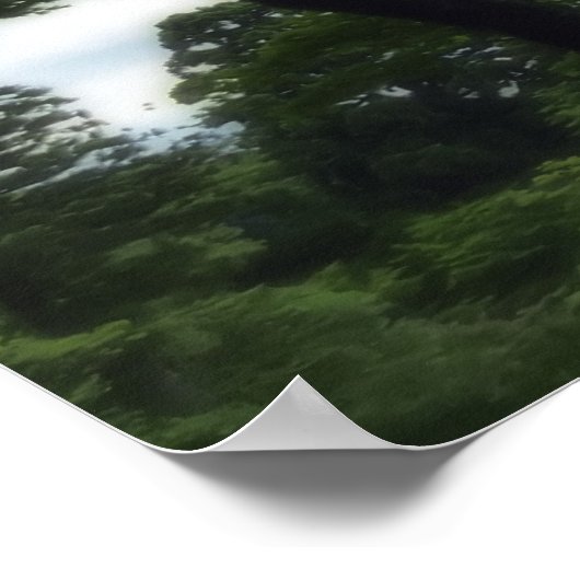 Forest Pagoda - Japan Poster (Ecke)