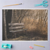 Forest Park Bench Decoupage Tissue Paper Seidenpapier (Basteln)