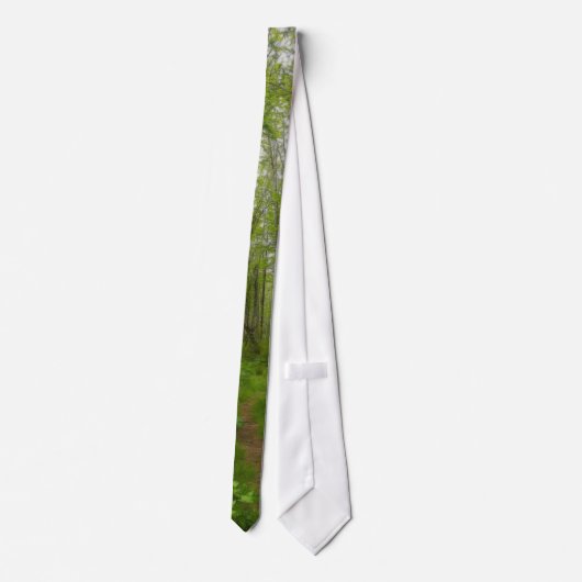 FOREST PATH NeckTie Krawatte (Rückseite)