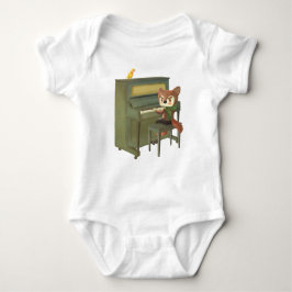 Forest Piano Konzert Baby Strampler