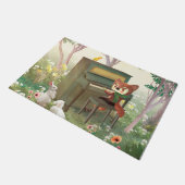 Forest Piano Konzert Fußmatte (Schrägansicht)