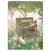 Forest Piano Konzert Klemmbrett (Rückseite)