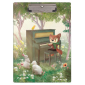 Forest Piano Konzert Klemmbrett (Vorderseite)