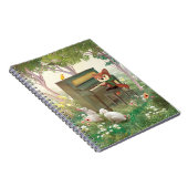 Forest Piano Konzert Notizblock (Rechte Seite)