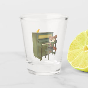 Forest Piano Konzert Schnapsglas