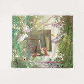 Forest Piano Konzert Wandteppich (Vorderseite (Horizontal))