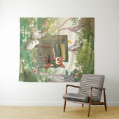 Forest Piano Konzert Wandteppich (Beispiel (Horizontal))