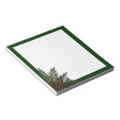 Forest Pine & Ferns Notepad Notizblock (angewinkelt)