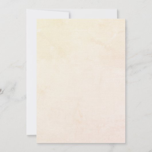 Forest Pines Rustic Destination Wedding Einladung (Rückseite)