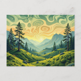 Forest Postkarte