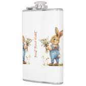 Forest Rabbit Flask - ein Waldlandbegleiter Flachmann (Links)