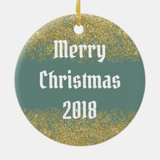 Forest Rabbits Tapestry Keramik Ornament (Hinten)