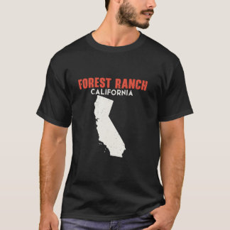 Forest Ranch California USA Staat Amerika Reisen C T-Shirt