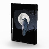 Forest Raven Cold Moon Fotoblock (Rechts)