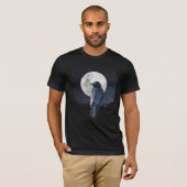 Forest Raven Cold Moon T-Shirt (Vorne ganz)