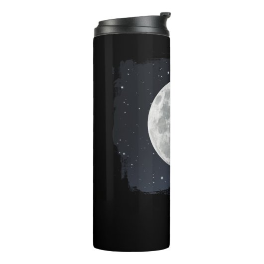 Forest Raven Cold Moon Thermosbecher (Nach links gedreht)