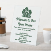 Forest Real Anwesen Company Custom Open House Sockelschild (In SItu)