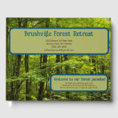 Forest Resort Vacation Rental Gästebuch (Vorderseite)