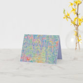 Forest Reverie Faltkarte Karte (Gelbe Blume)