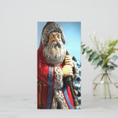 Forest Santa I Feiertagskarte (Stehend Vorderseite)