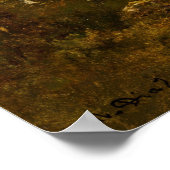 Forest Scene - Diaz de la Peña Kunst Poster (Ecke)