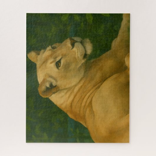 Forest Sentinel - Die Lügnerin im goldenen Licht Puzzle (Vertikal)