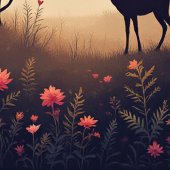 Forest Serenity Duschvorhang